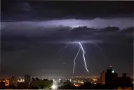 Hay alerta meteorológica en nueve provincias por tormentas y vientos
