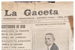 Recuerdos fotográficos: 1912. La primera imagen que publicó La Gaceta