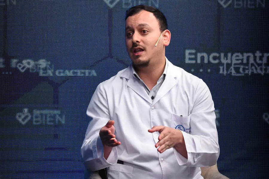 Juan Pablo Díaz Rearte, neurólogo referente del Sanatorio del Sur.