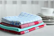 Repasadores como nuevos: el sencillo truco viral para blanquearlos y darles una segunda vida