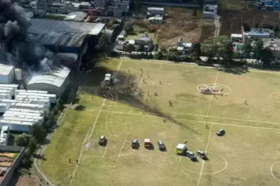 Tragedia aérea en México: un jet privado se estrelló en Toluca y murieron sus 10 ocupantes