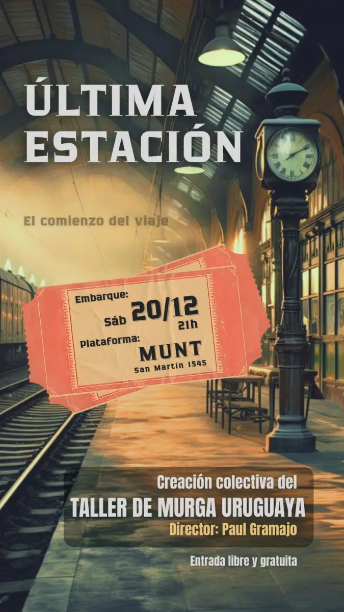 Una noche de canto, teatro y baile: se viene Última Estación, en el MUNT