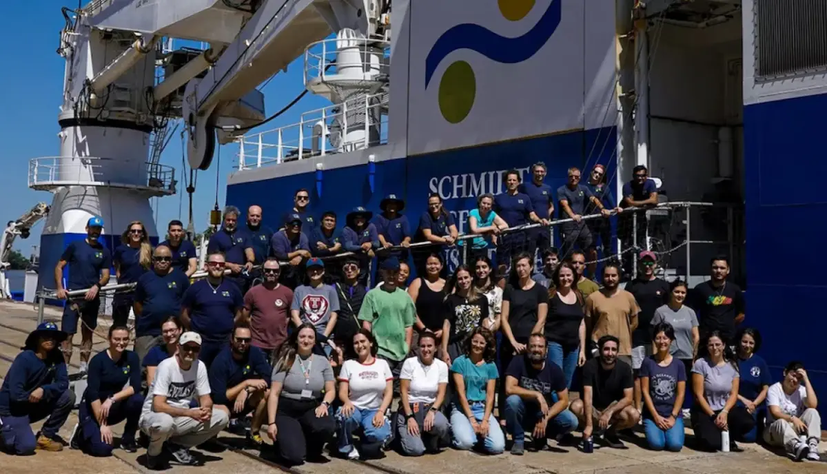 NUEVA EXPEDICIÓN. Este es el nuevo equipo liderado por María Emilia Bravo. / CONICET