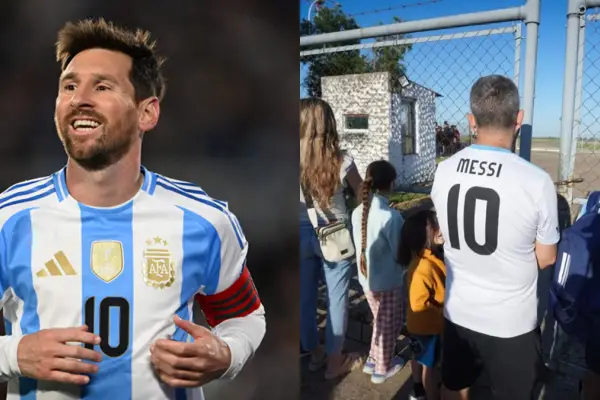 Lionel Messi ya está en Argentina: llegó a Santa Fe y pasará las fiestas en Rosario