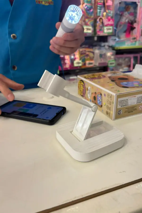 Microscopio electrónico.