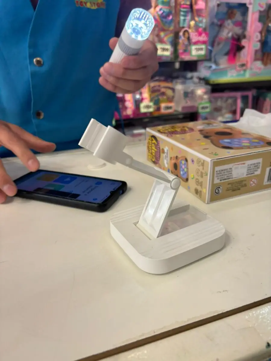 Microscopio electrónico.