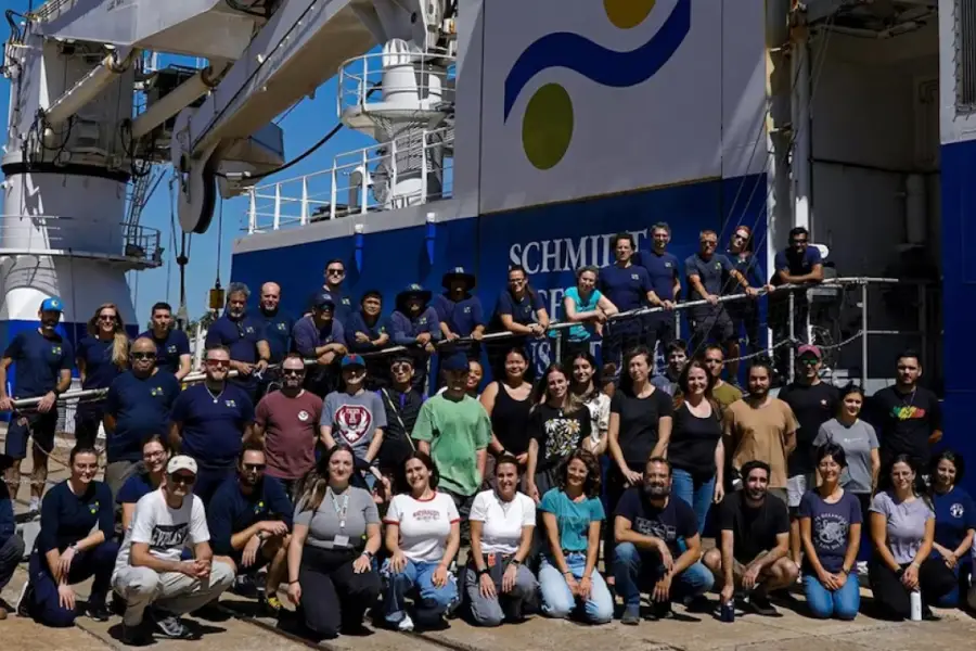 NUEVA EXPEDICIÓN. Este es el nuevo equipo liderado por María Emilia Bravo. / CONICET