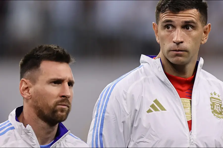 Lionel Messi junto a 