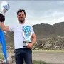 El tucumano Álvaro Blas Lucero se consagró bicampeón del Campeonato Argentino de Parapente