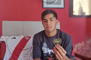 Quién es el tucu Mateo Lescano, la joya de River que brilló en la Messi Cup