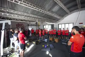 El mensaje que Yllana le transmitió al plantel en su primera práctica al frente de San Martín