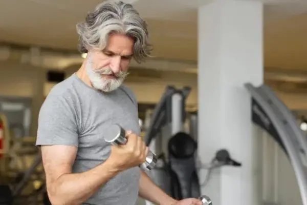 Tres ejercicios clave para mayores de 70 años que ayudan a recuperar masa muscular