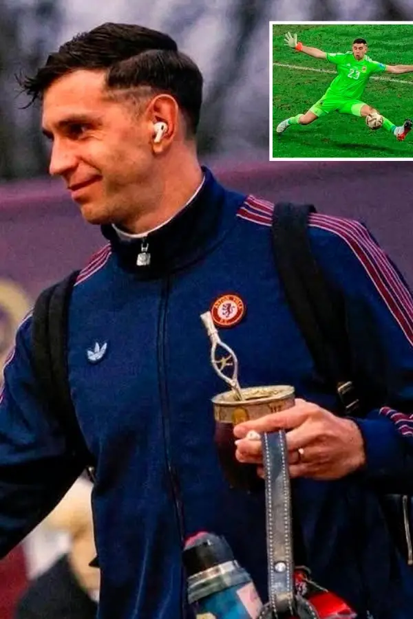 La exótica bombilla del “Dibu” Martínez: un artesano recreó la famosa atajada de Qatar