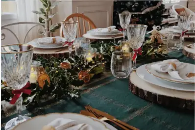 De esta manera tenés que decorar tu mesa navideña para atraer la salud y el dinero, según el Feng Shui