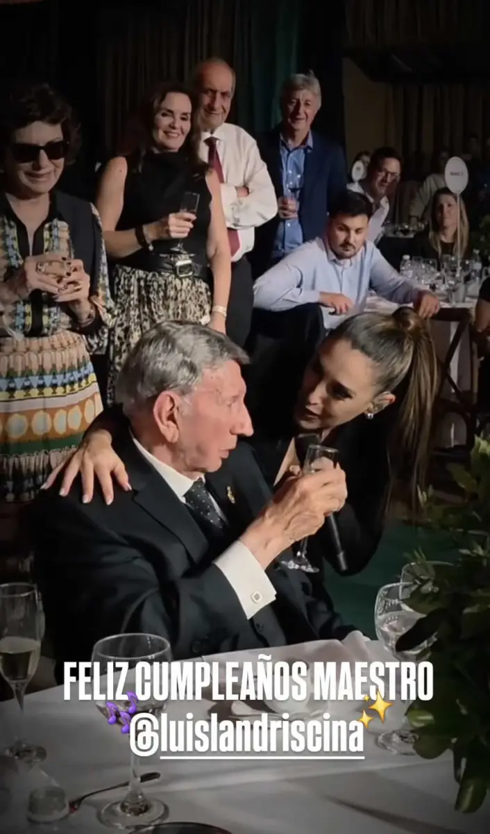 La Sole saludó en su cuenta de Instagram a Landriscina por su cumpleaños.
