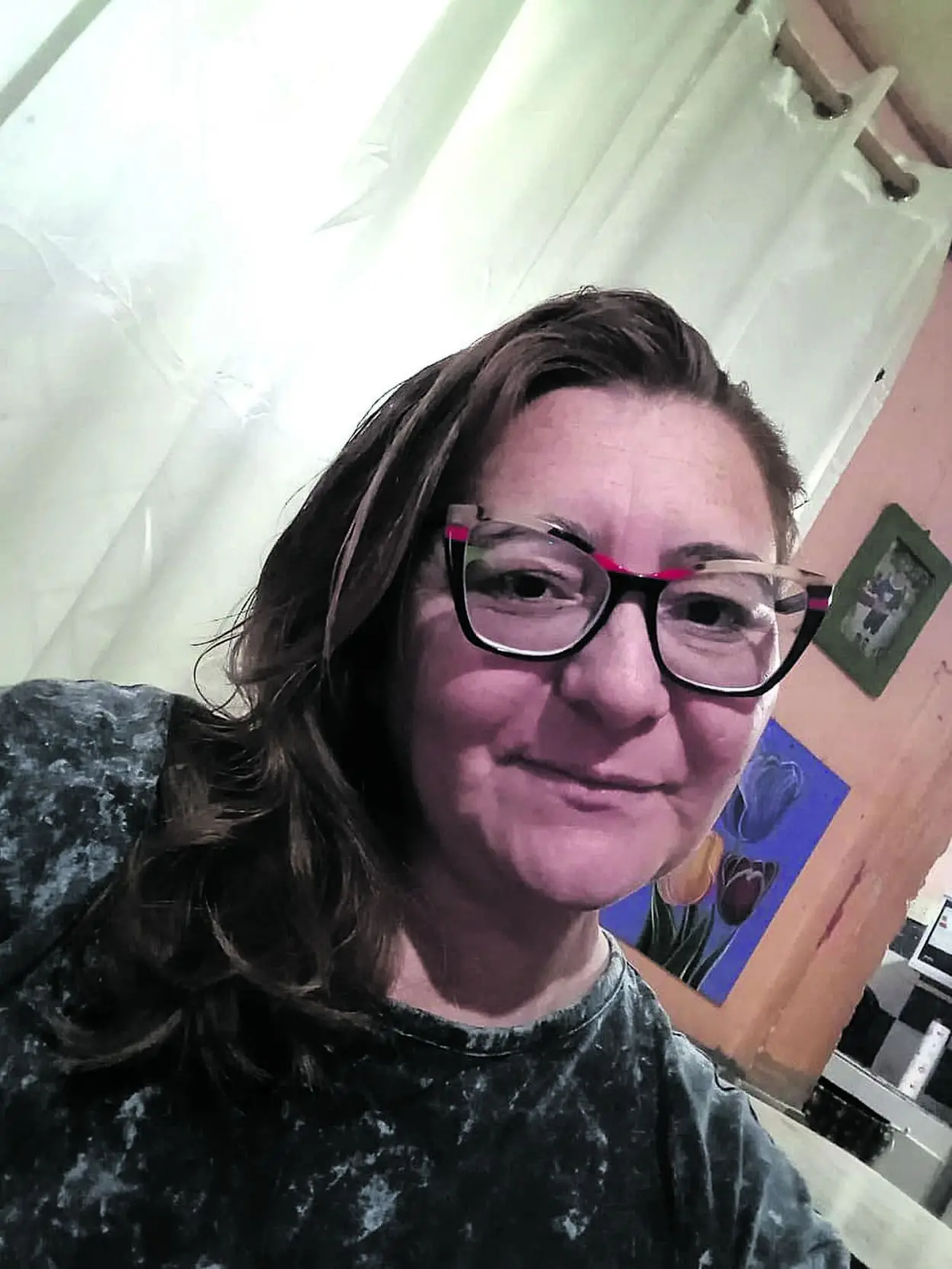 UNA DE LAS VÍCTIMAS. La foto de Juana del Carmen Bustos.