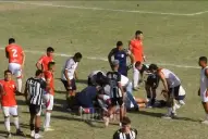 Estuvo al borde de la muerte, su padre lo salvó, y tras una cirugía en la cabeza pudo volver a una cancha de fútbol