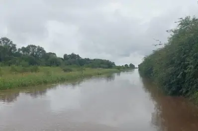 Atención, conductores: quedó inhabilitada una ruta del este tucumano tras las intensas lluvias