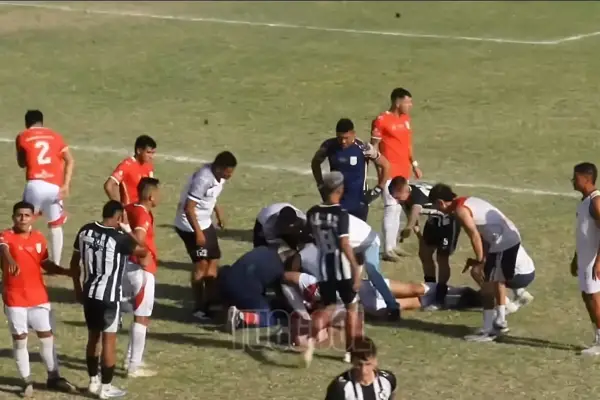 Estuvo al borde de la muerte, su padre lo salvó, y tras una cirugía en la cabeza pudo volver a una cancha de fútbol