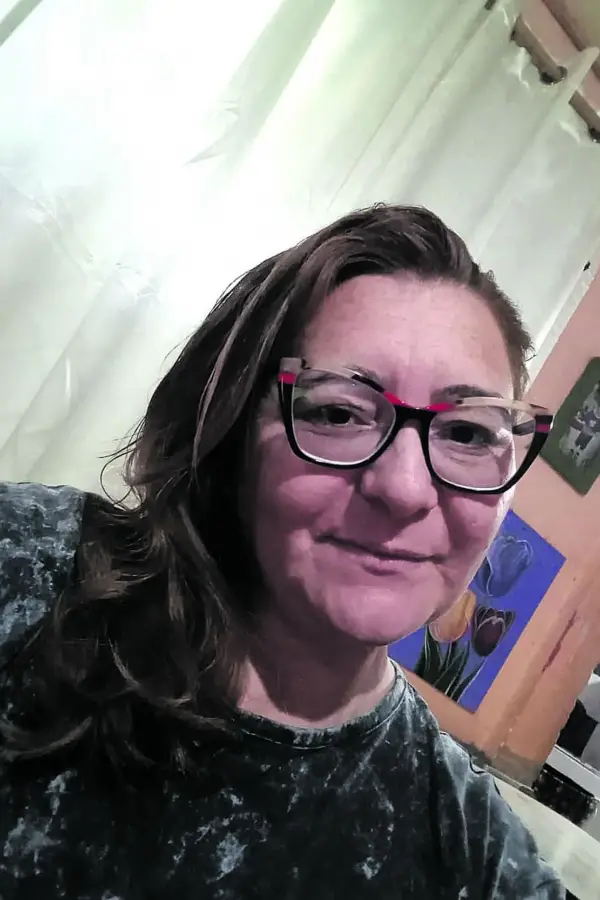 UNA DE LAS VÍCTIMAS. La foto de Juana del Carmen Bustos.