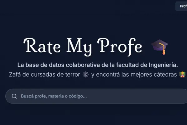 Creó una página para calificar a profesores y ya la usan cientos de alumnos universitarios