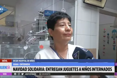 Cómo es pasar la Nochebuena trabajando en el Hospital de Niños: “Acá la enfermera es todo”