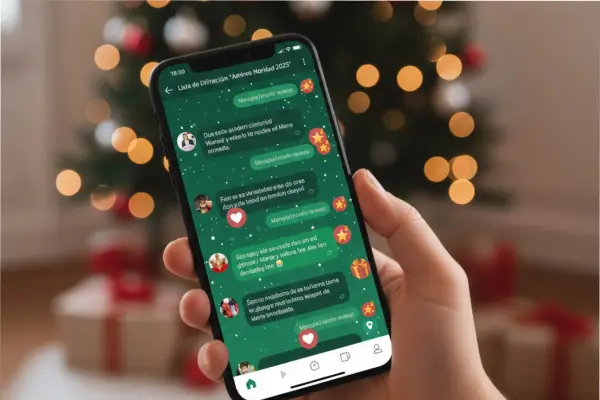 Los mejores mensajes para enviar por WhatsApp esta Navidad, según la Inteligencia Artificial