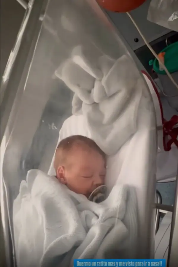 Emoción y alivio: Rocío Marengo mostró los momentos previos al alta de su hijo Isidro tras casi tres semanas internado