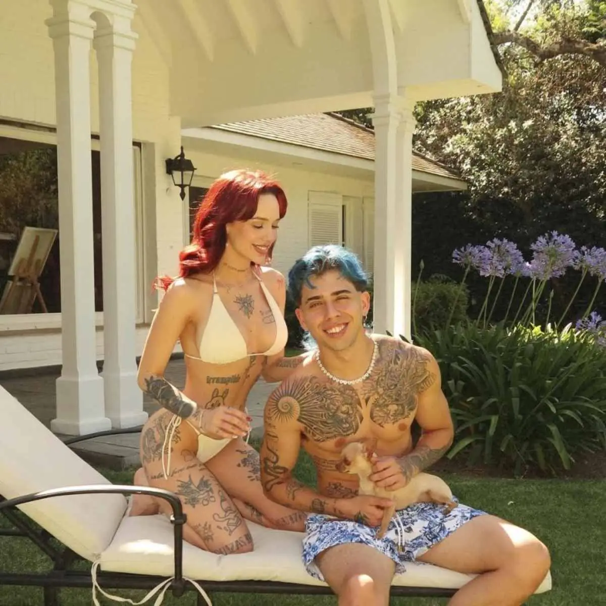 Ni La Joaqui ni Luck Ra: estos son los nombres que figuran en los DNI de la pareja del momento