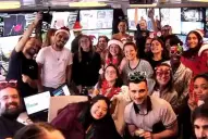 Navidad en el fondo del mar: el brindis de los científicos argentinos a 1.000 metros de profundidad