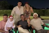 Marcelo Gallardo celebró Navidad en familia en la antesala de la pretemporada de River