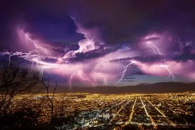Navidad bajo alerta: tormentas fuertes y advertencias en al menos nueve provincias del país