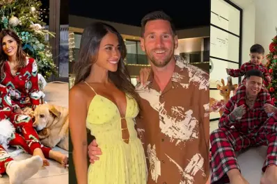 Familia, pijamas y reencuentros: así pasaron la Navidad los jugadores de la Selección Argentina