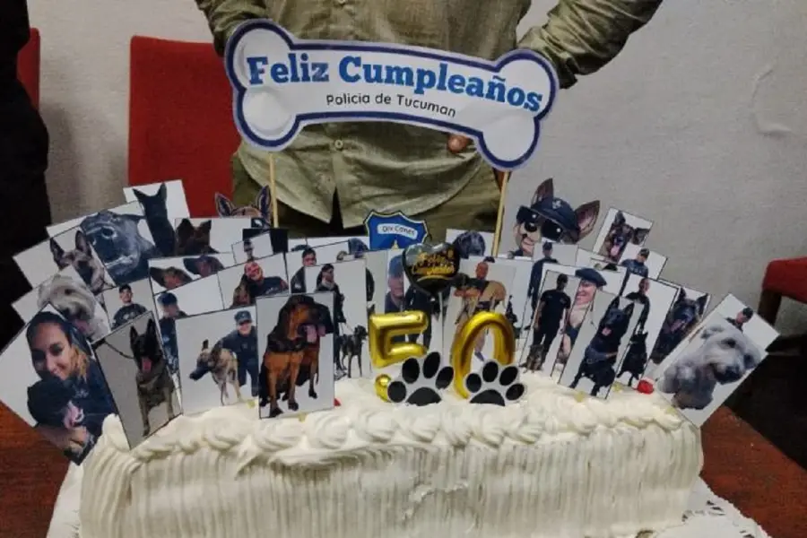 Guardianes de cuatro patas en Tucumán: la División Canes de la Policía celebró los 50 años de servicio y compromiso