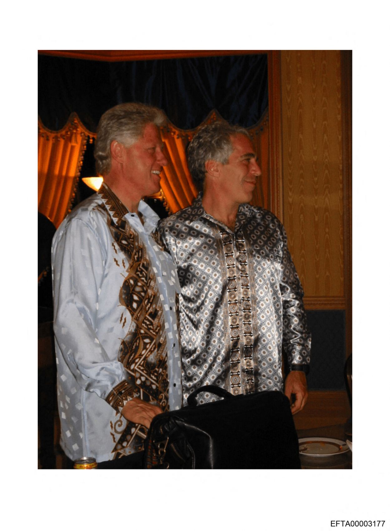CLINTON. El ex presidente demócrata, uno de los asistentes a las fiestas.
