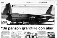 Recuerdos fotográficos: el avión Antonov, “un panzón grandote con alas” que aterrizó en Tucumán en 1994