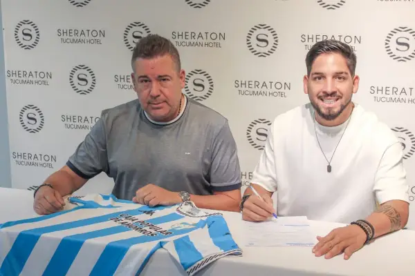 Martín Benítez firmó con Atlético Tucumán y ya se puso la primera celeste y blanca