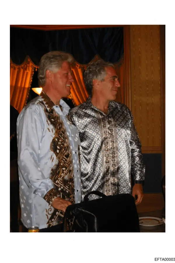 CLINTON. El ex presidente demócrata, uno de los asistentes a las fiestas.