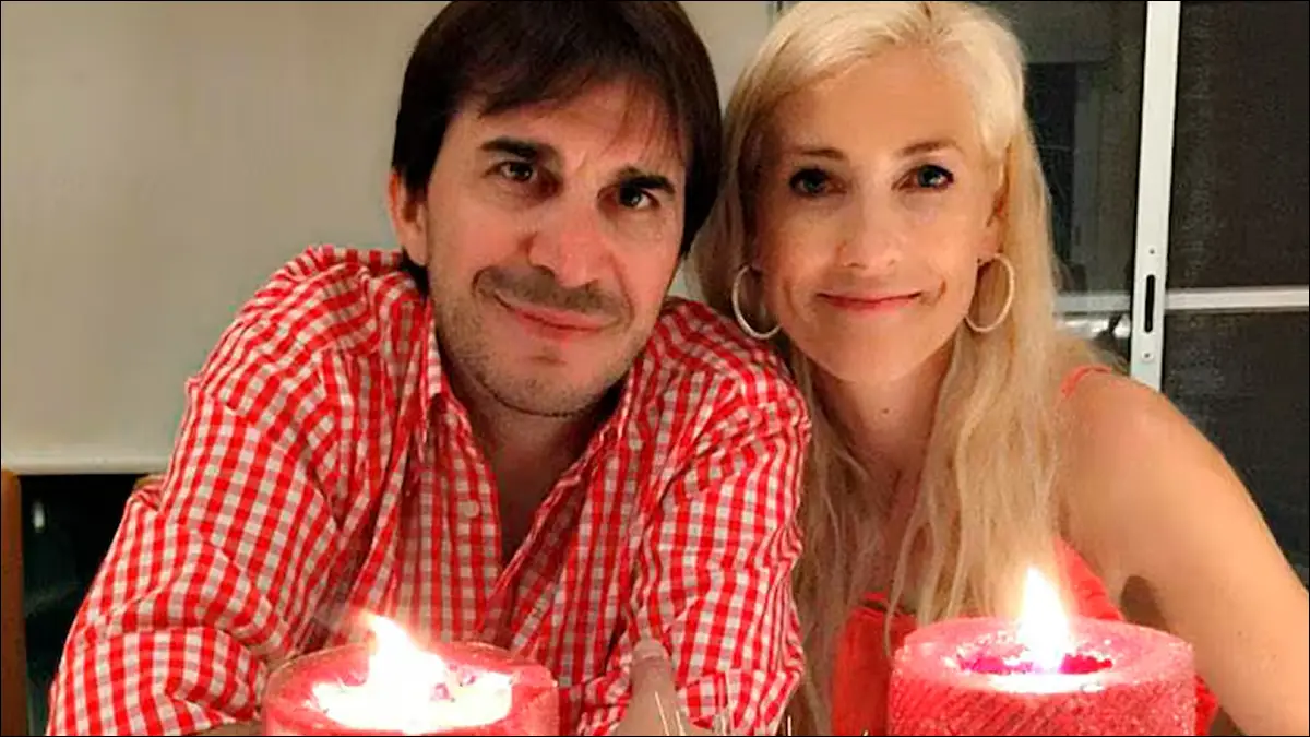 DESDE MIAMI. Faroni junto a Erica Gillette, señalada como administradora de una de las empresas autorizadas por la Asociación del Fútbol Argentino para operar en el exterior.