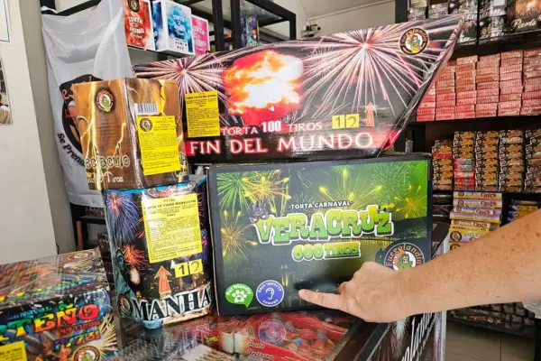 Pirotecnia sin ruido: “matasuegras y rompeportones ya no existen”