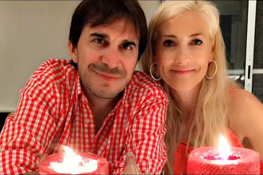 DESDE MIAMI. Faroni junto a Erica Gillette, señalada como administradora de una de las empresas autorizadas por la Asociación del Fútbol Argentino para operar en el exterior.