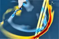 Un satélite de la NASA captó una imagen inquietante de un tsunami gigante: los detalles sin precedentes