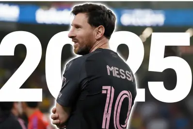 Messi en 2025: números de un año extraordinario