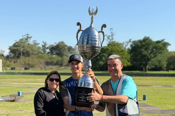 Joaquín Cisneros, el tirador tucumano que tras un 2025 brillante le apunta a los Juegos Olímpicos de Los Ángeles 2028