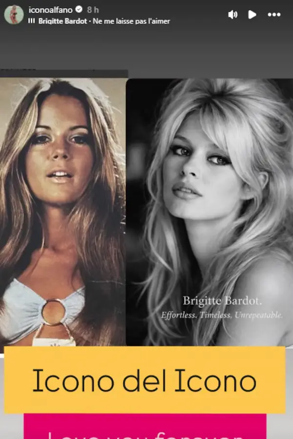 Graciela Alfano homenajeó a Brigitte Bardot y sorprendió por el gran parecido entre ambas