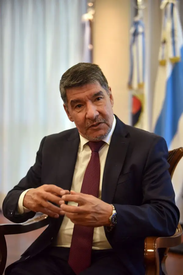 EN LA PROVINCIA. El vicegobernador Acevedo quedará a cargo del Ejecutivo durante la licencia del Gobernador durante enero.