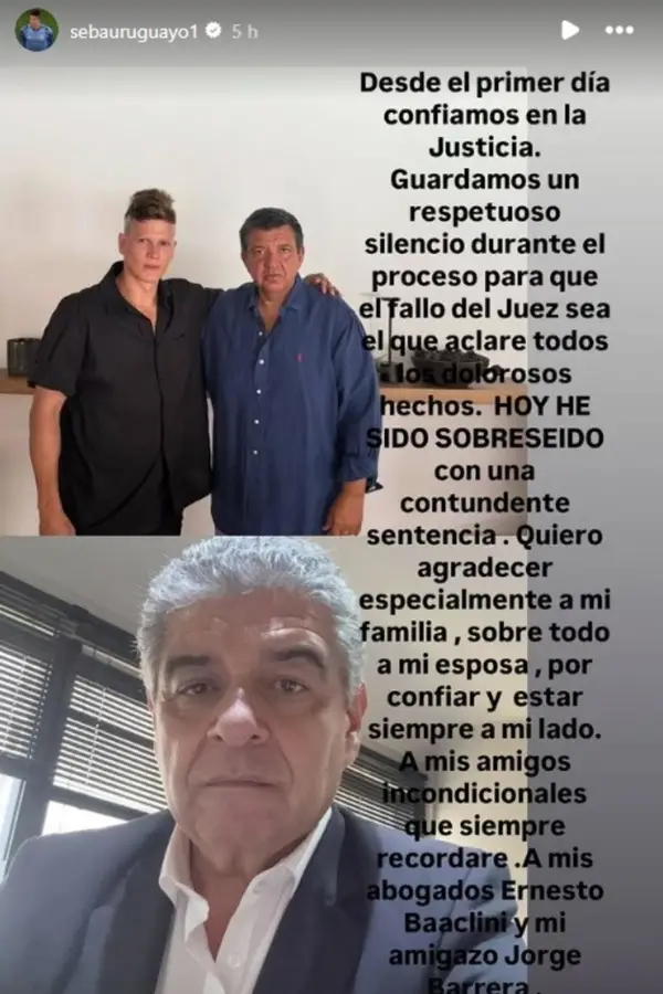 Los ex jugadores de Vélez estallaron en llanto cuando escucharon el fallo