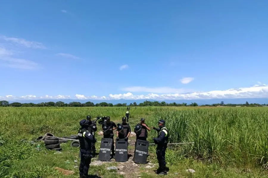 HALLAZGO. El cuerpo de Kevin estaba en un cañaveral de Concepción.