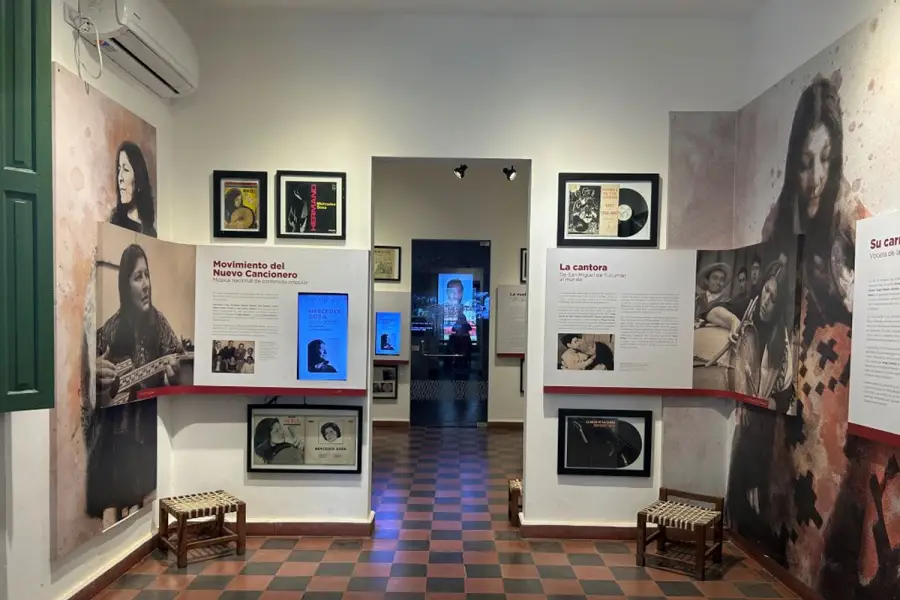 MUSEO MERCEDES SOSA. La casa donde nació Mercedes Sosa hoy funciona como un espacio interactivo que recorre su vida, su obra y su legado artístico y social. / TUCUMÁN TURISMO
