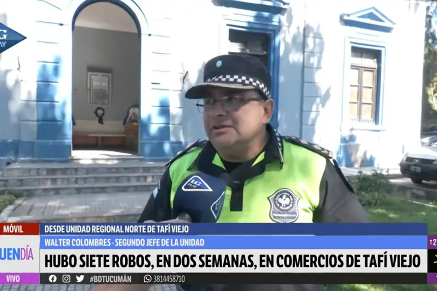 Seguidilla de robos en Tafí Viejo: la Policía aseguró que “son hechos aislados”